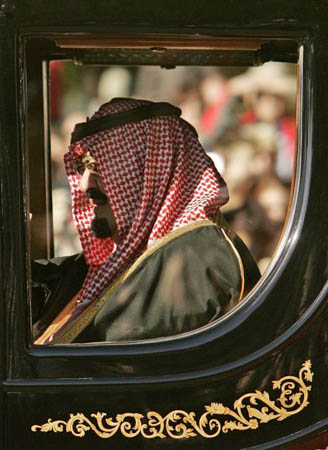 The state visit of King Abdullah of Saudi Arabia