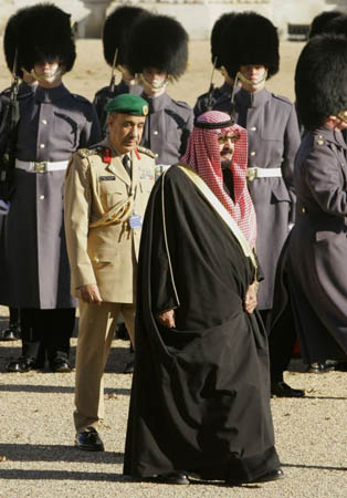 The state visit of King Abdullah of Saudi Arabia