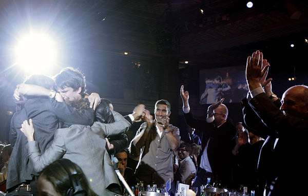 Klaxons Mercury awards