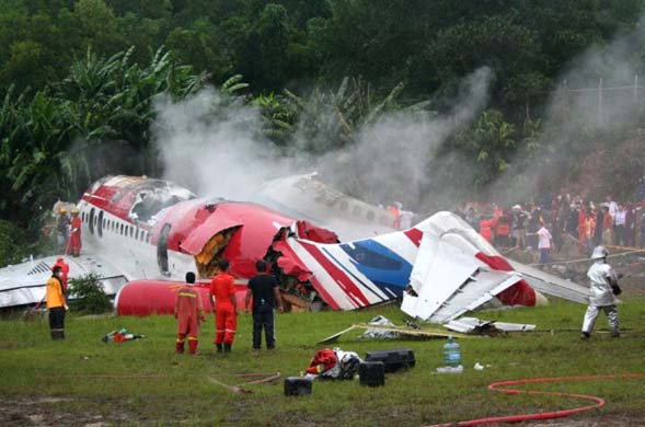 plane crash in Thailand