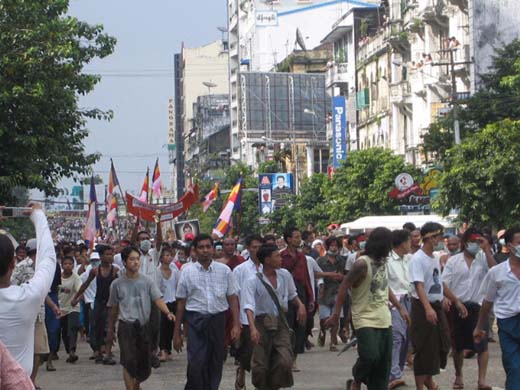 Burmese Protests