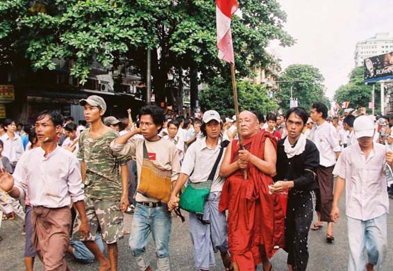 Burmese protests