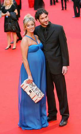 Tamzin Outhwaite and boyfriend Tom Ellis