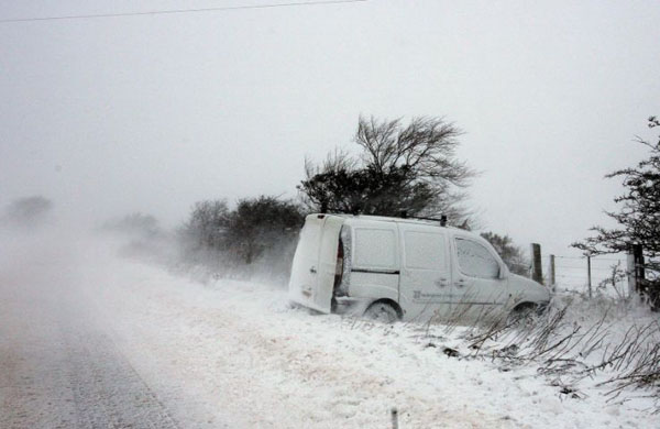 Bad weather in UK