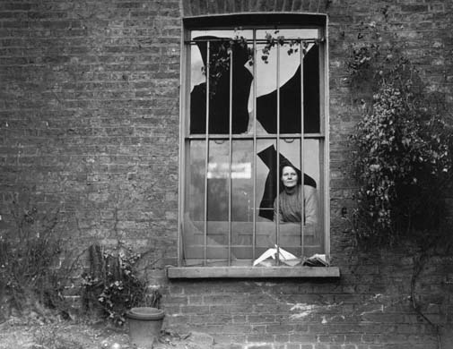 Holloway prison after an explosion