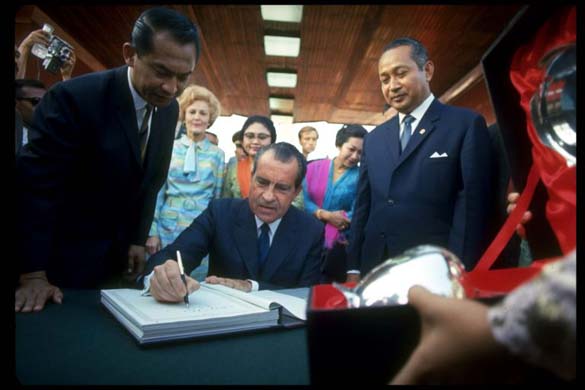 Former Indonesian President Suharto