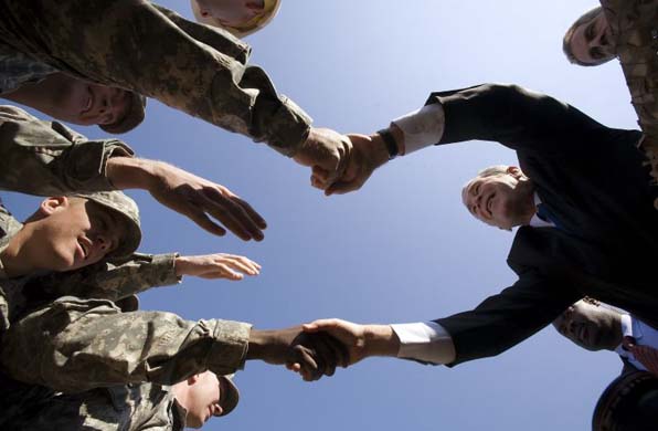 President Bush's visit to the Gulf States 