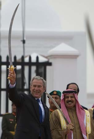 President Bush's visit to the Gulf States