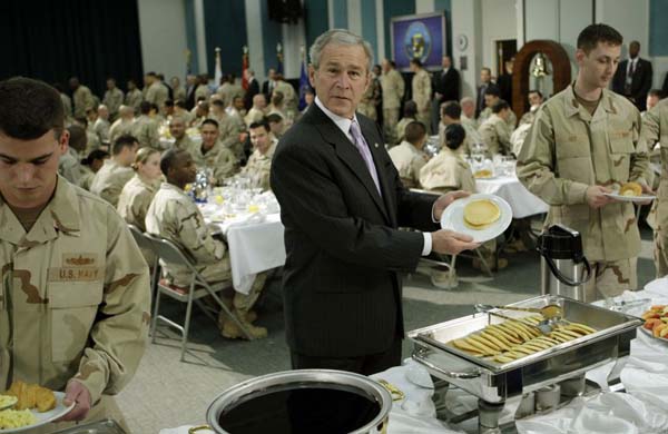 President Bush's visit to the Gulf States