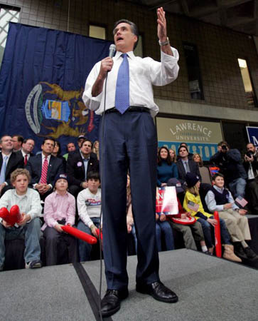 Mitt Romney Michigan Primary