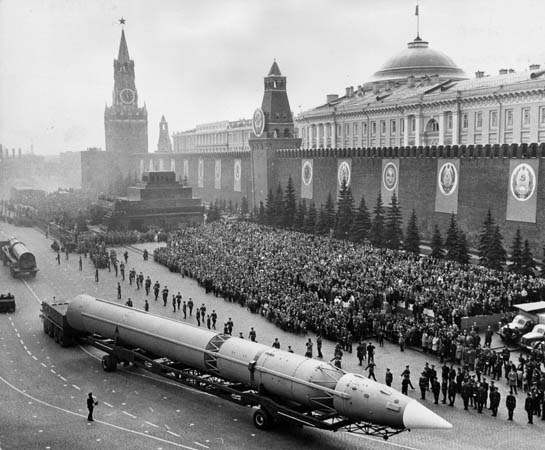 Moscow May military parade