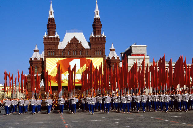 May day parade Moscow