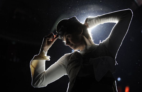 French Mime artist Julien Cottereau 