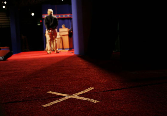 vice presidential debate in st louis, USA