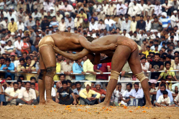 India-Pakistan friendship wrestling contest