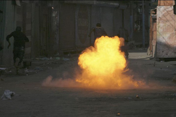 protests in Kashmir continue