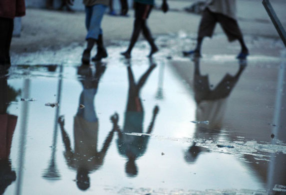 aftermath of hurrican Ike in Haiti