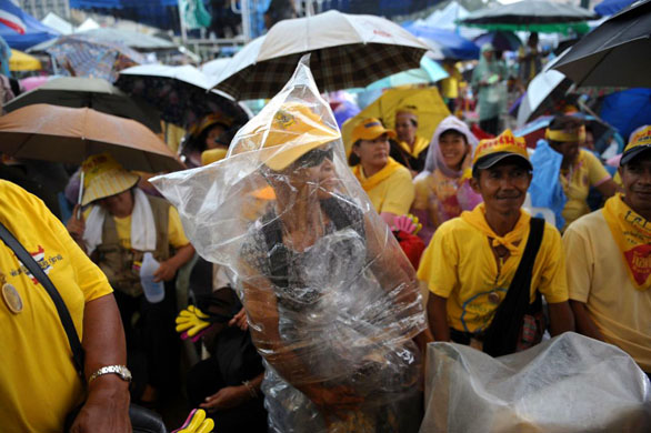 Anti government protest in Thailand