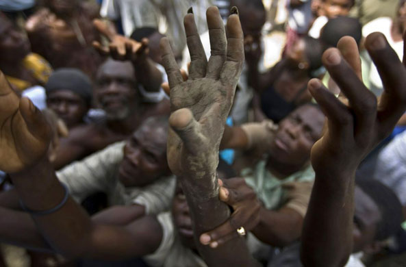 aid in haiti after hurricane ike 