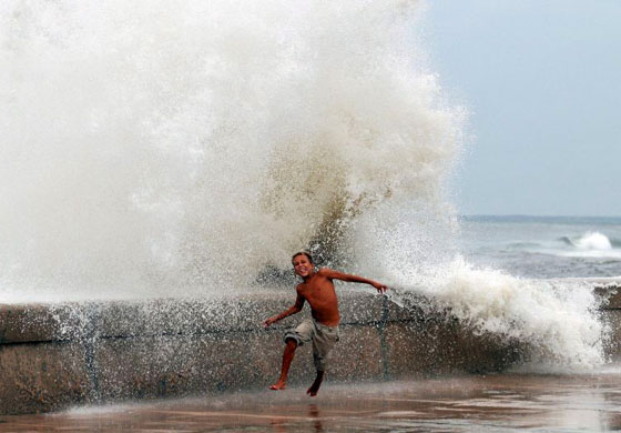 hurricane Ike leaves Cuba 