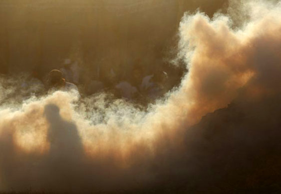 Bolivian protest against President Evo Morales