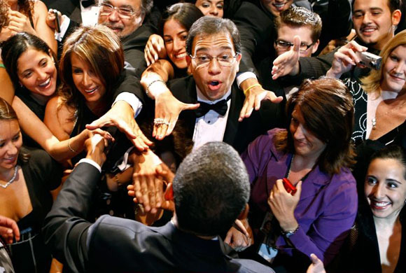 Barack Obama campaign rally