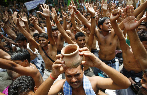 Police job losses in India 