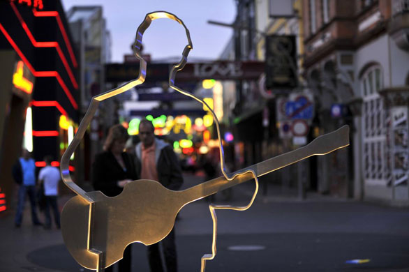 Beatles Platz named in Hamburg