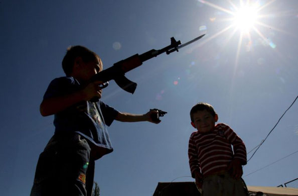 refugees in gori, georgia 