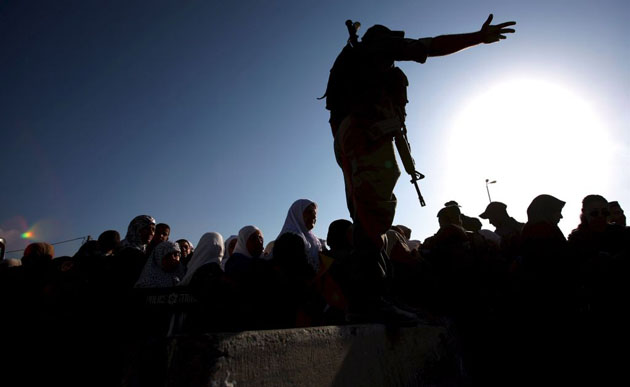 separation wall checkpoint 