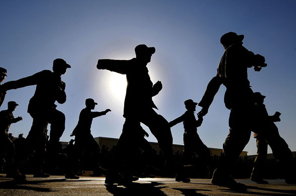 Afghan NAtional Army passing out ceremony