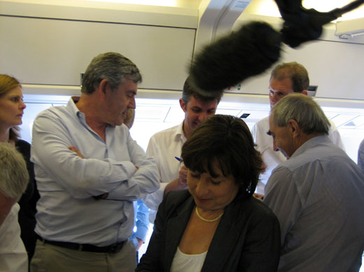 Gordon Brown in Afghanistan