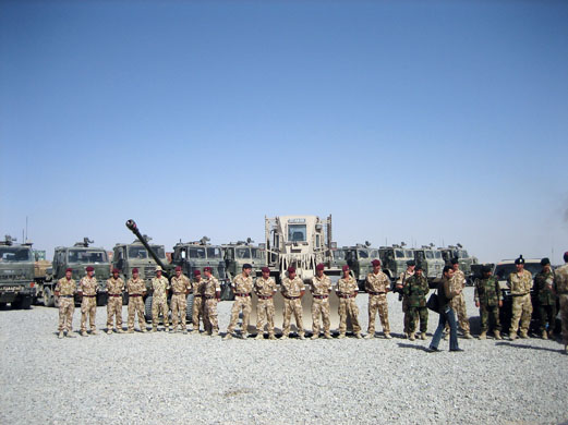 Gordon Brown in Afghanistan