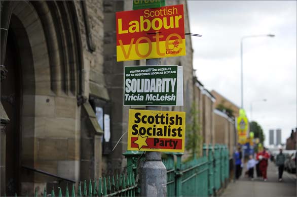 Glasgow East byelection campaign