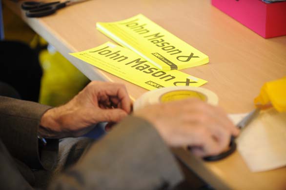 Glasgow East byelection campaign