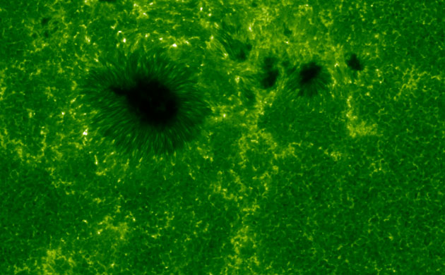 sunspot chromosphere