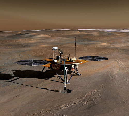 Mars rover family photo