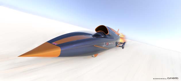 Bloodhound car
