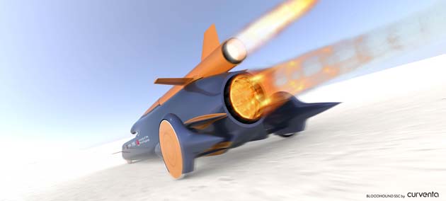 Bloodhound car