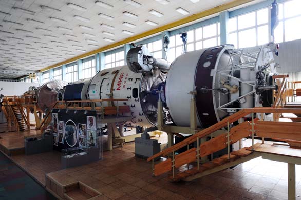 Mock-up of the Mir space station