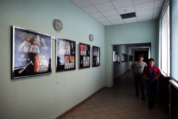 Pictures of cosmonauts who have been part of the Russian space programme 