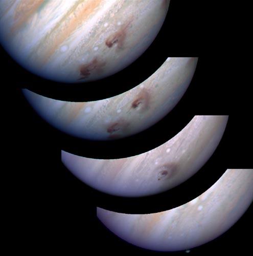 Hubble telescope: Comet Shoemaker-Levy