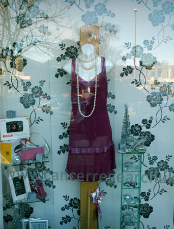 Charity shop windows