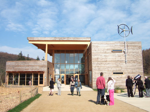 The Dalby Forest visitor centre