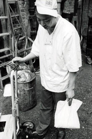 Chinatown restaurant porter