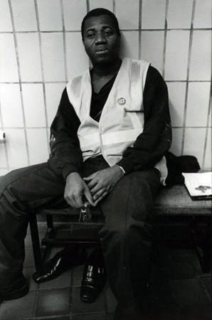 London Transport Underground agency cleaner