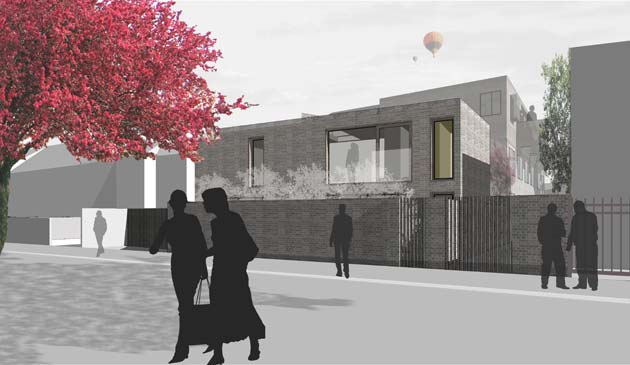 New housing development, London