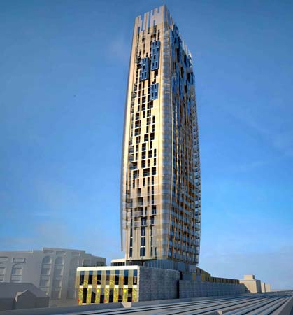 New housing development, London