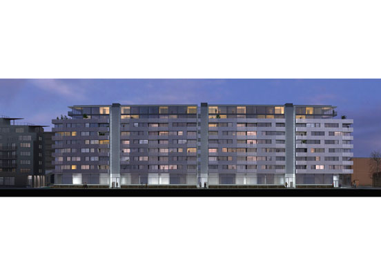 New housing development, London