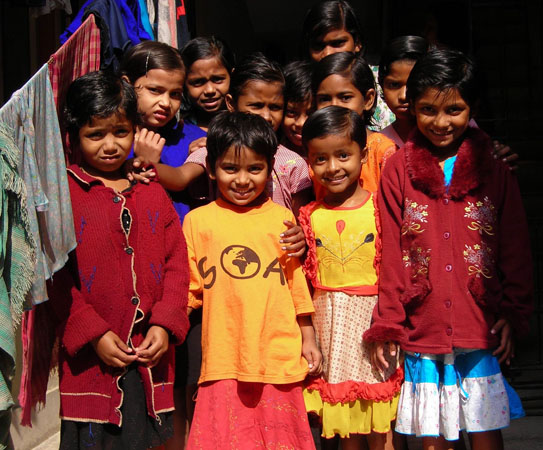 Goal India street children
